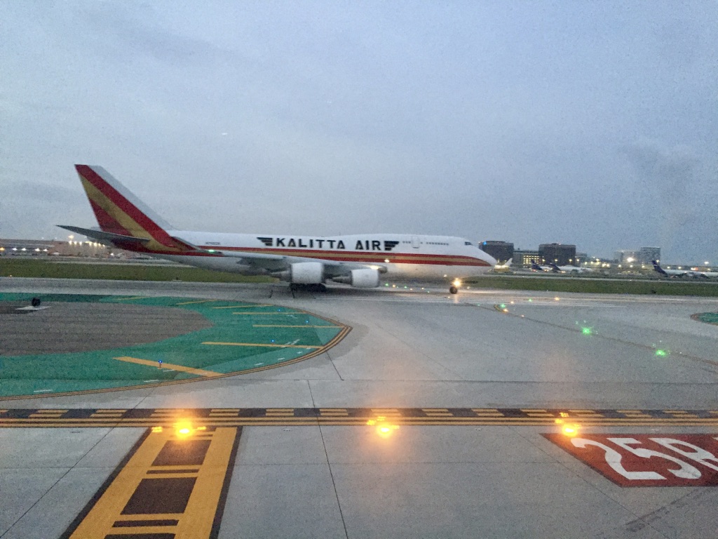 Kalitta Air Boeing 747 taking off