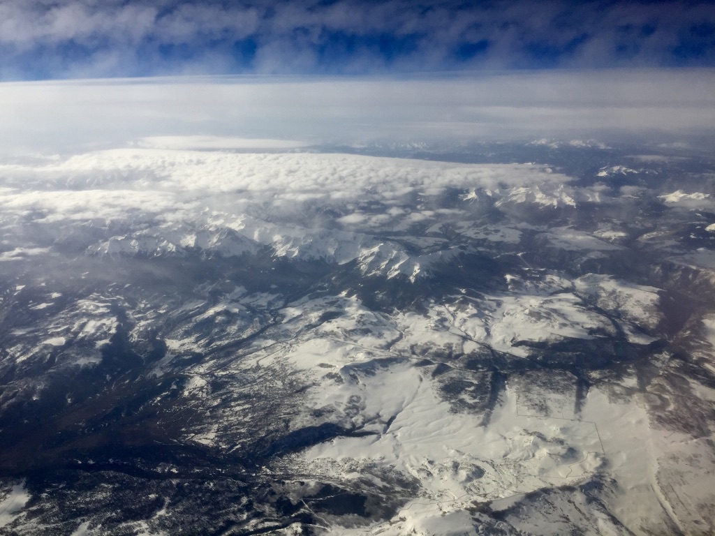 Snowy Rocky Mountains