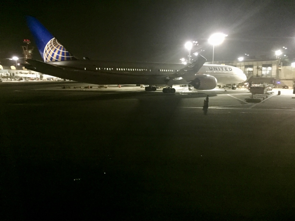 United Boeing 787 Dreamliner