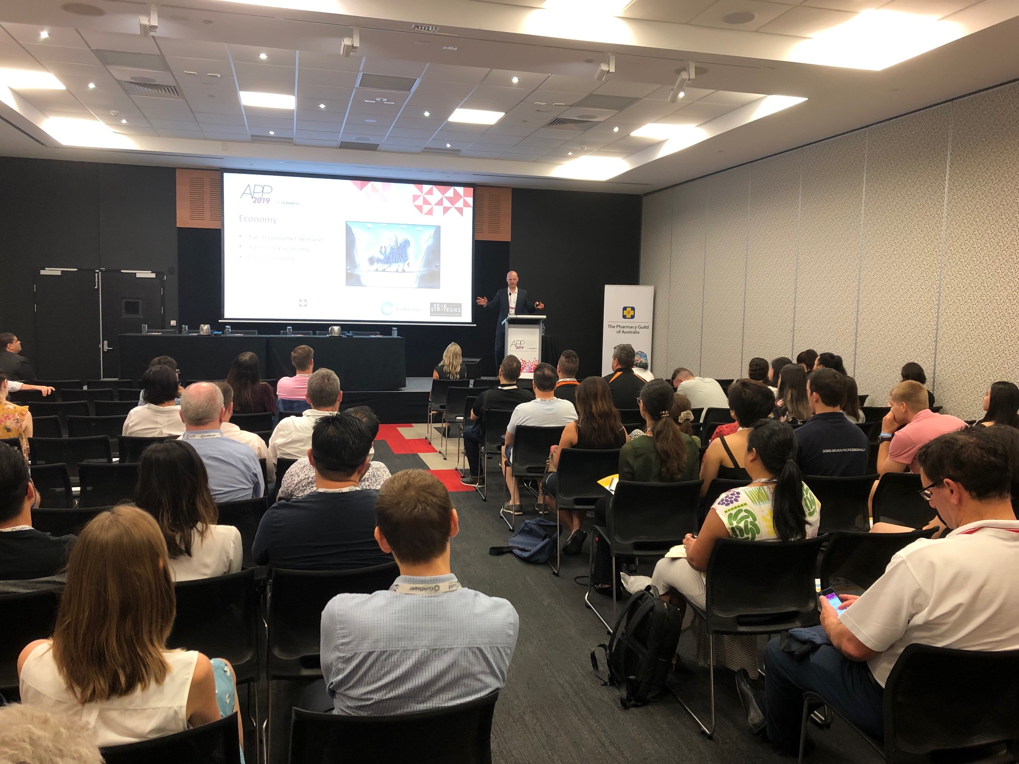 Presenting at the Early Career Progression Stream.