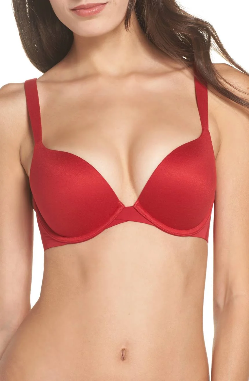 Pillow Cup Signature Push-Up Plunge Underwire Bra. Available in multiple colors. Nordstrom. $38.