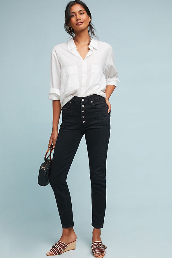 Should I Be Wearing High Rise Jeans or Super High Rise Jeans? — Poplin  Style Direction