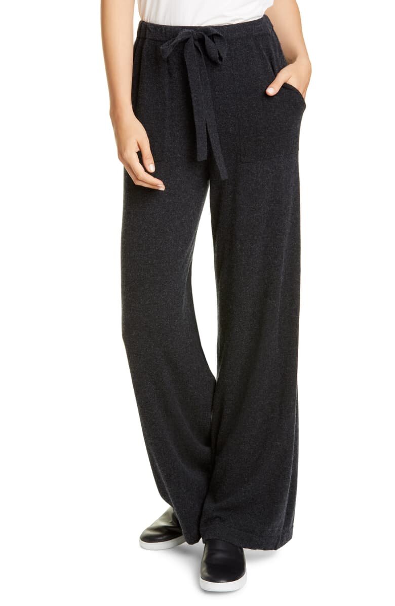 Vince Wool and Cashmere Wide Leg Pants. Move Freely. Repeat.