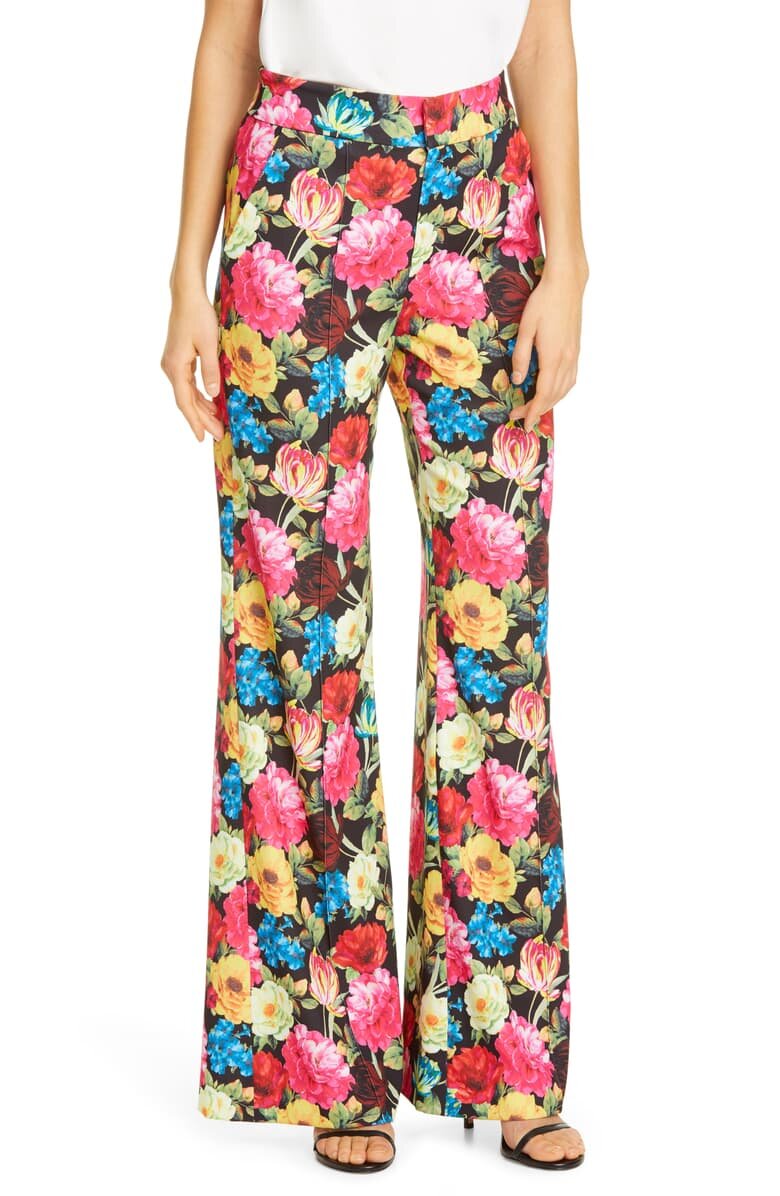 Satin Floral Pants. They are like pajamas sanctioned for the day time.