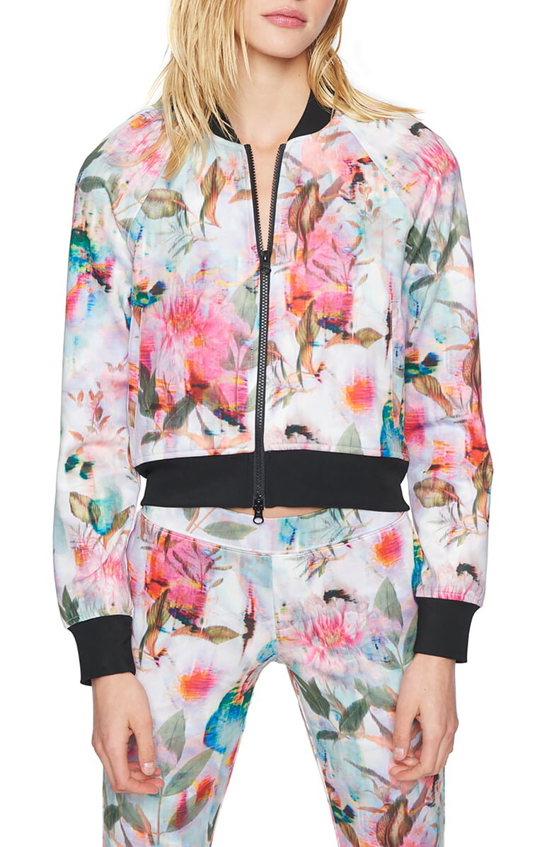 I've been wearing my floral bomber jacket quite a bit. Try it. You'll see.