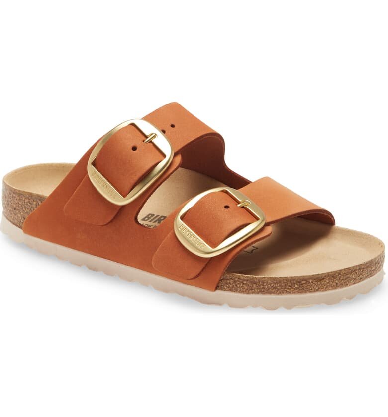 Nothing beats Birkenstocks for the ideal Quarantine shoe. I'm a big fan of the Big Buckle style for a modern twist. 