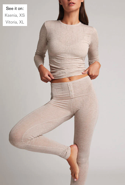 Insanely soft and sexy base layer. Available in several hip colors. 