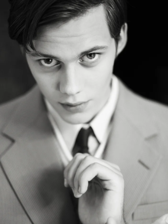 Actor Bill Skarsgård press images for the movie Simon och Ekarna