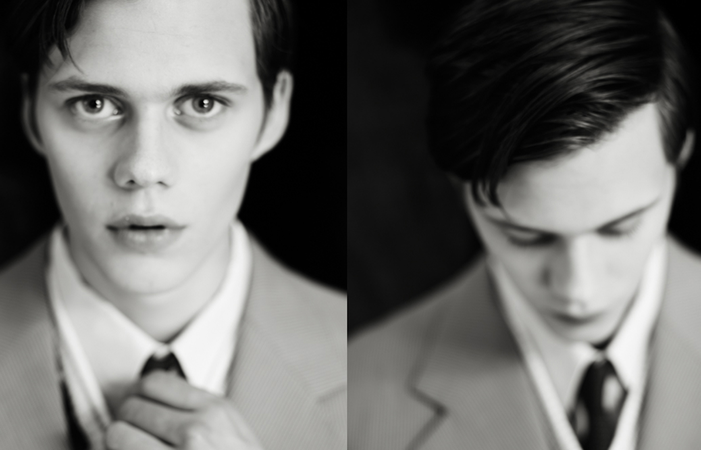  Actor Bill Skarsgård press images for the movie Simon och Ekarna 