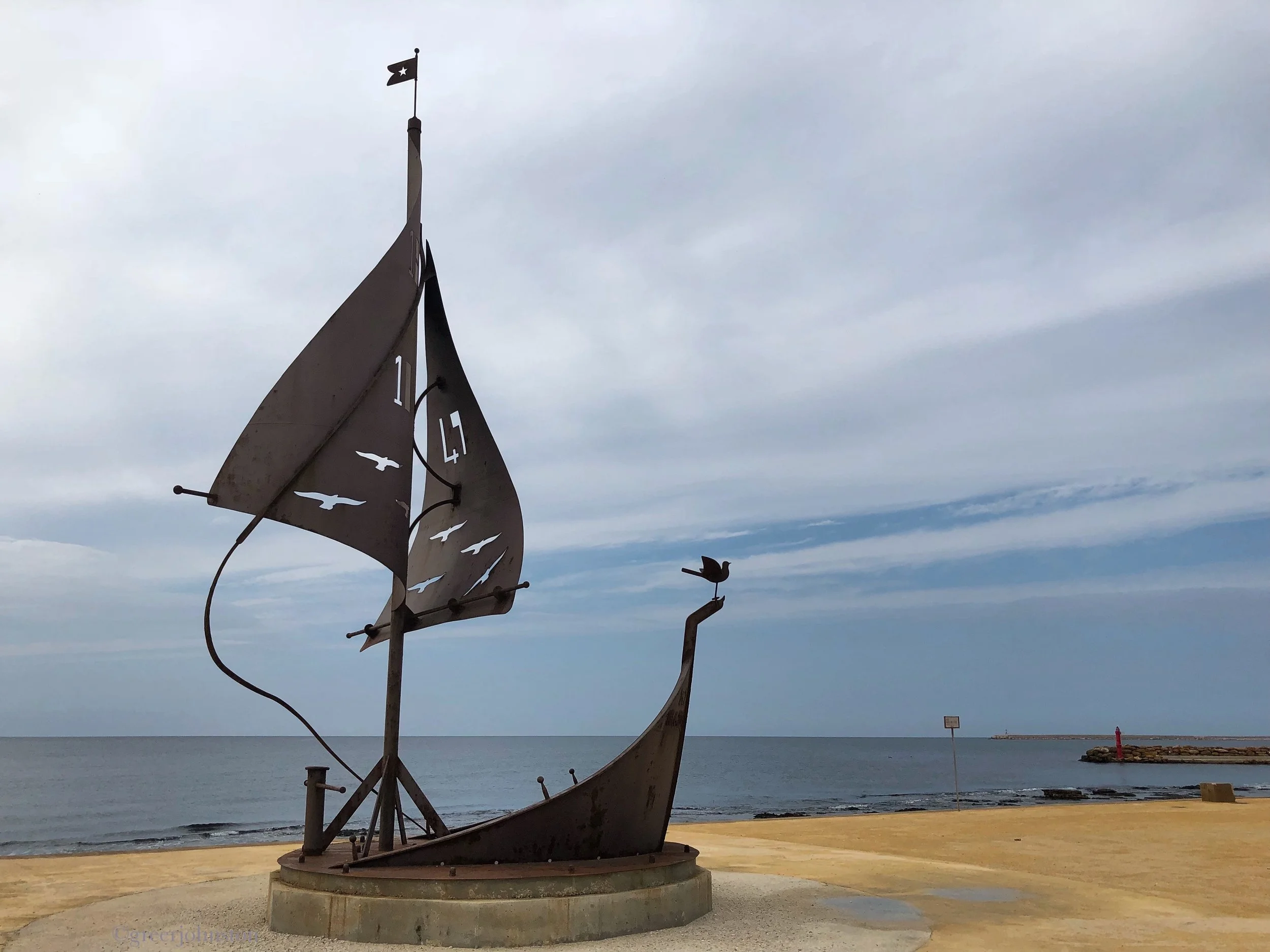 Crossing a different sea