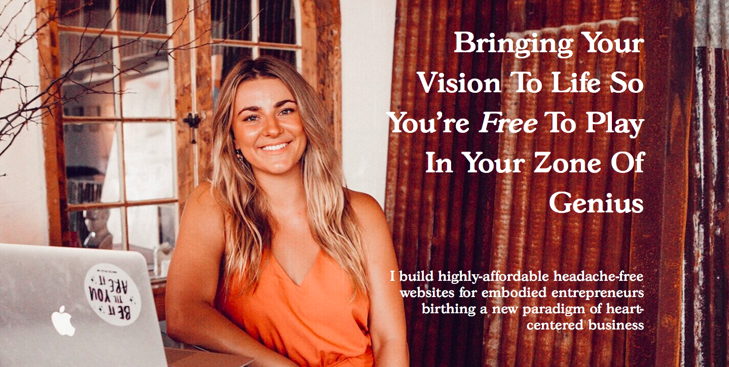 Emily Hassett Spirited Seeker Website Design Squarespace