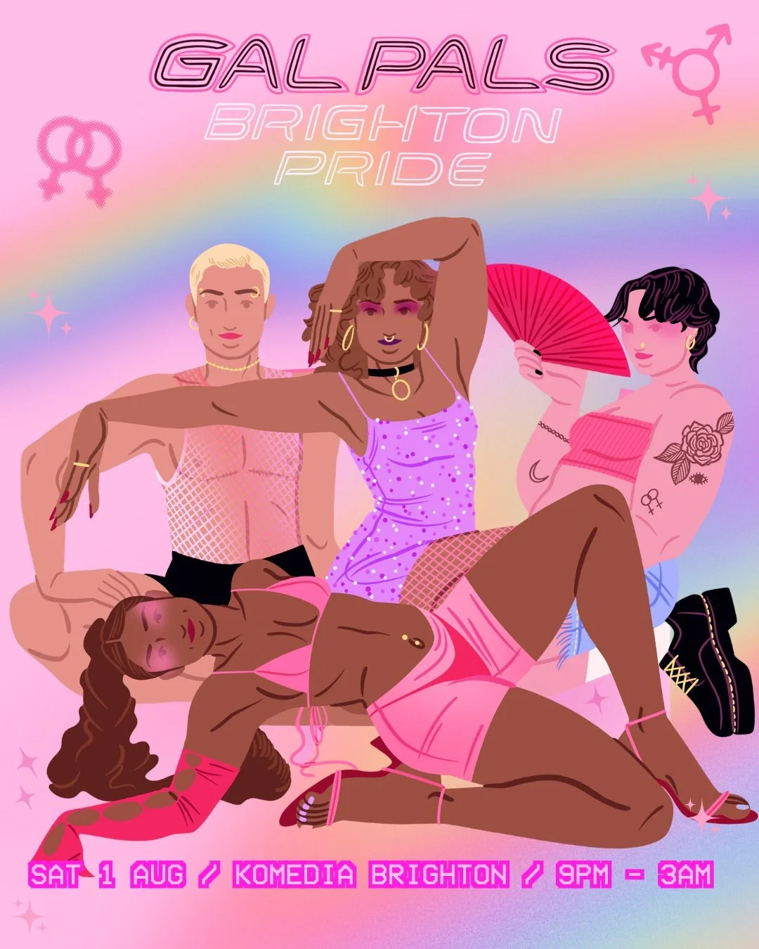 Gal Pals: Brighton Pride