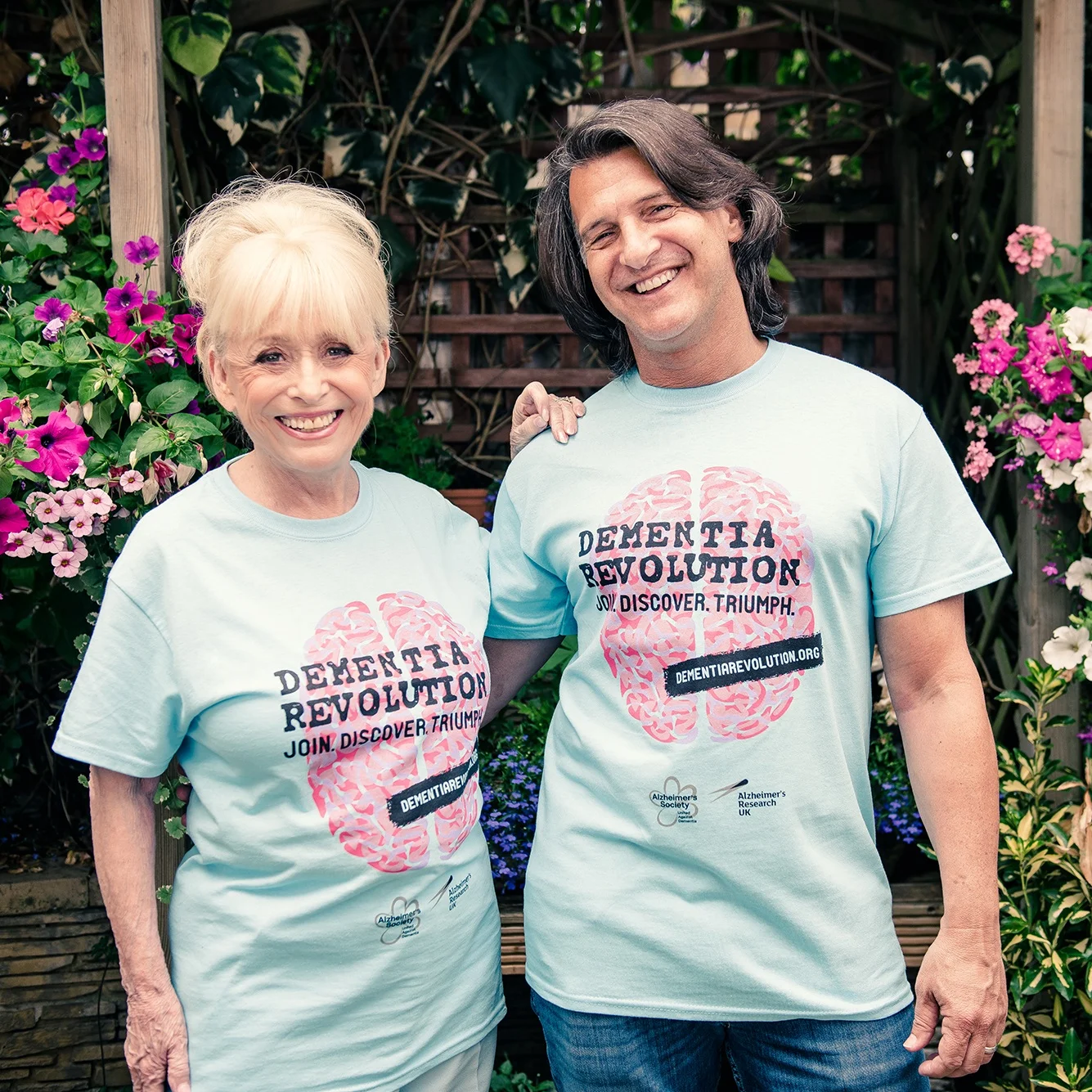 Dame Barbara Windsor with Scott