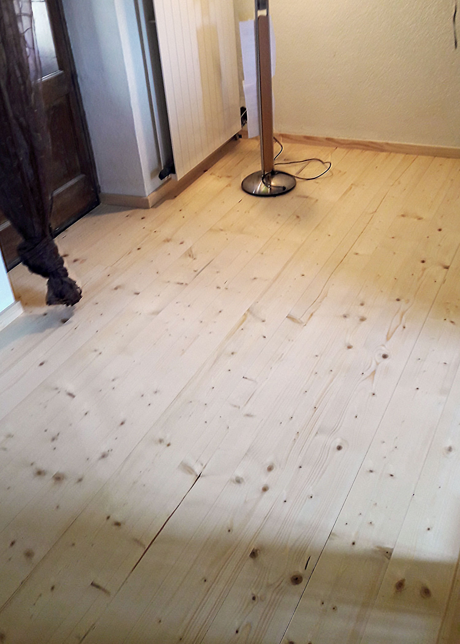 Planché en épicéa huilé