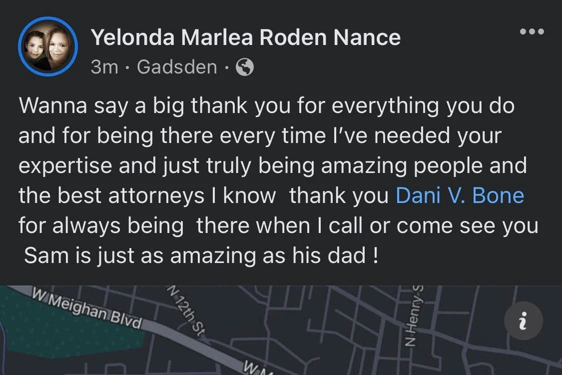 Dani V. Bone & Sam D. Bone, Gadsden Lawyers and Attorneys