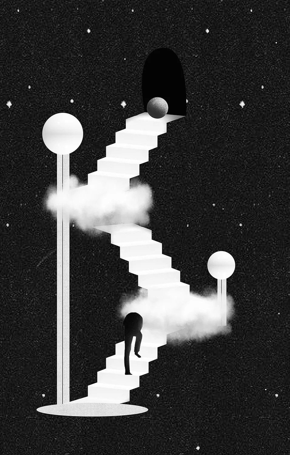 "Spheres C" Print, Mathilde Steullet