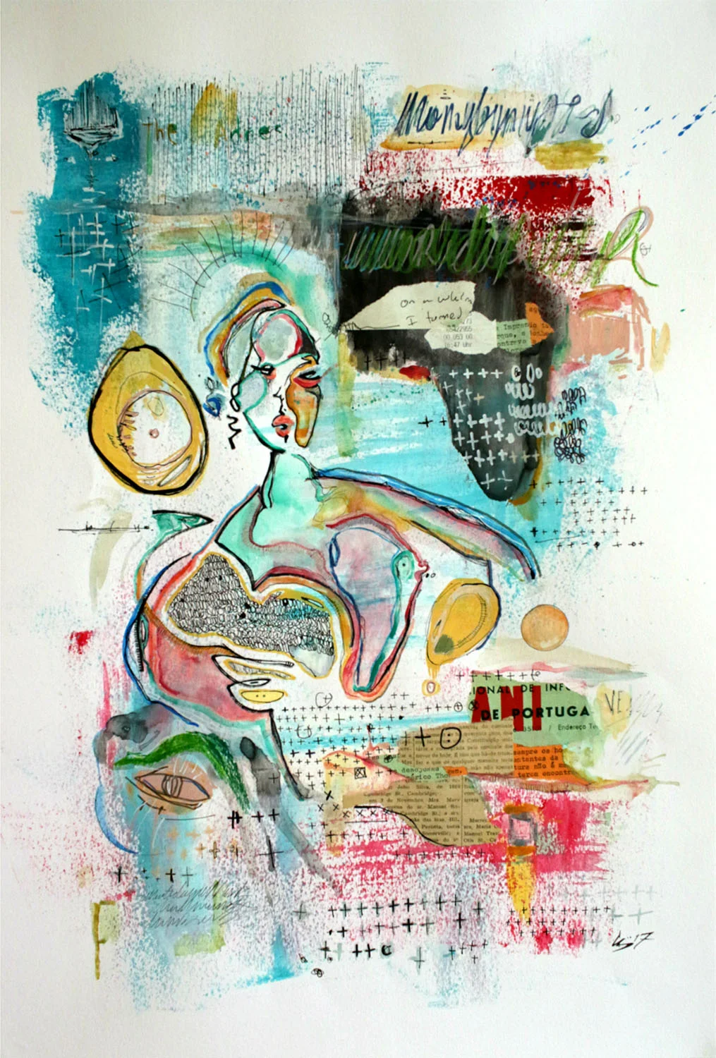 On a whim I turned around print, charles simmonds