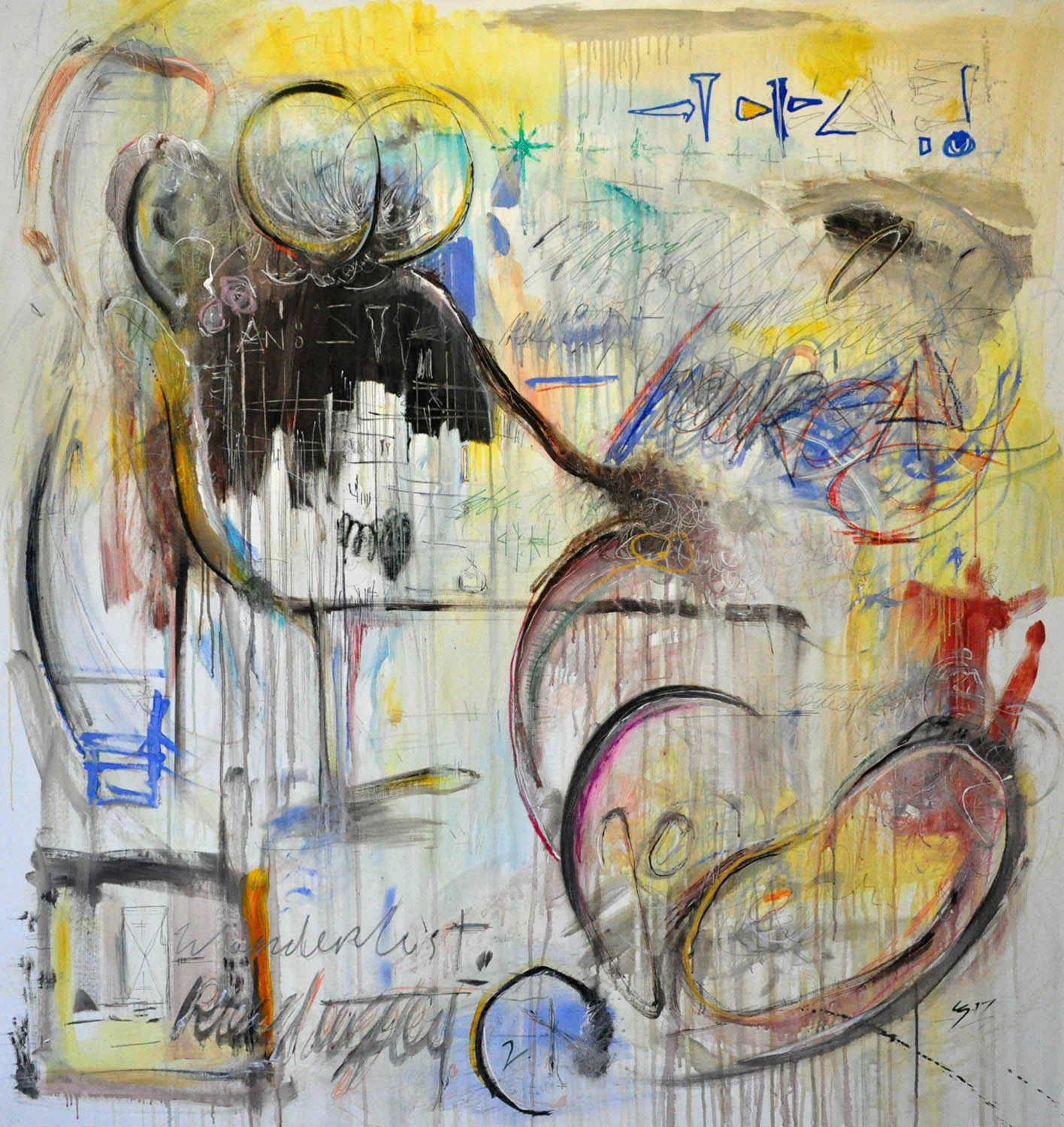 "Sumerian Hear'say" Print, Charles Simmonds