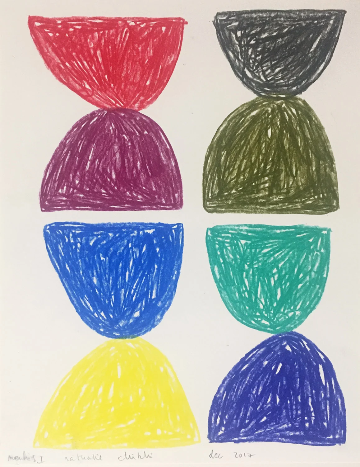 "Menhirs I" Original, Nathalie Chikhi