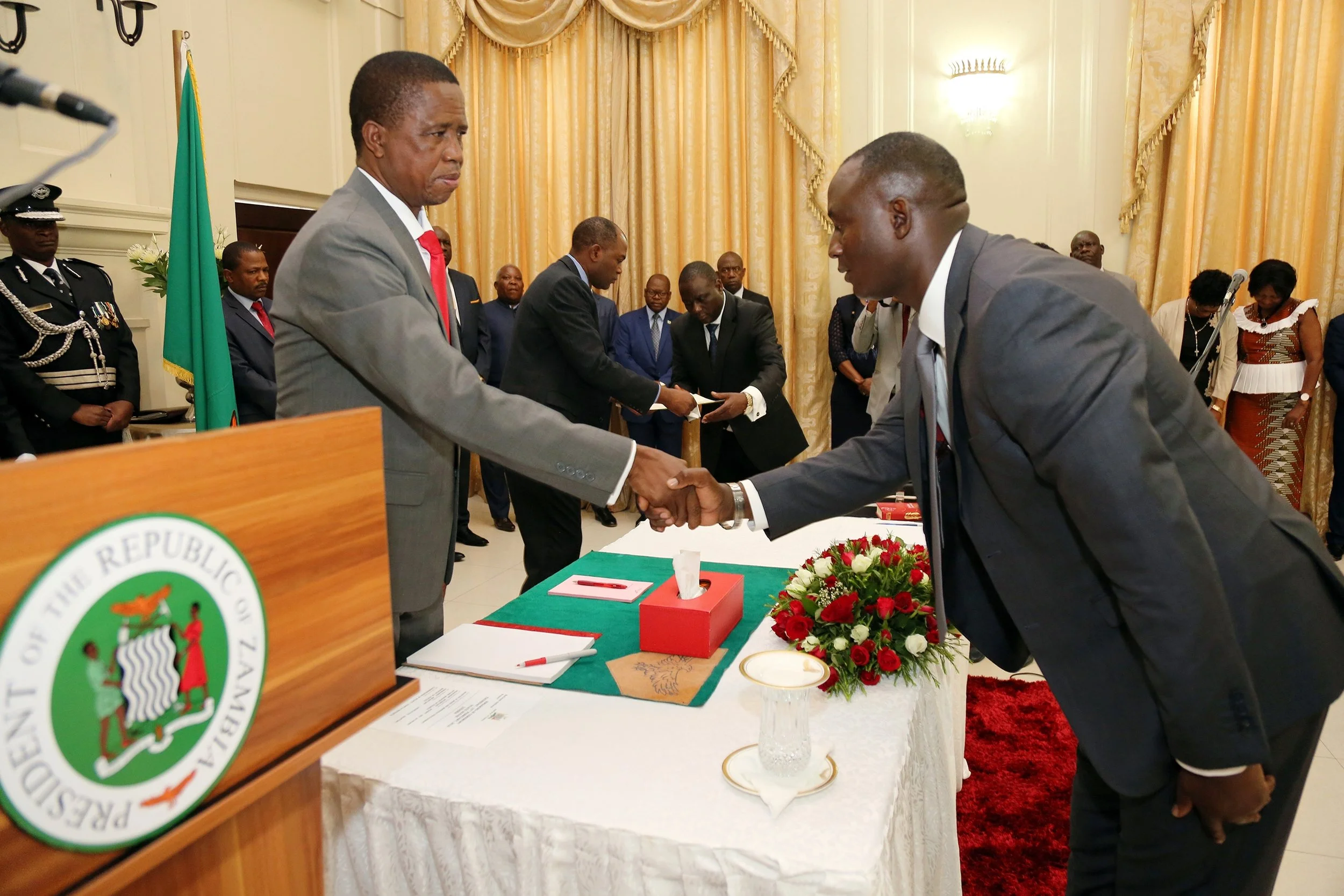 President-Edgar-Lungu-greets-Mr-Richard-Musukwa-Minister-of-Mines-and-Minerals-Development-during-the-Swearing-at-State-house5398.jpg