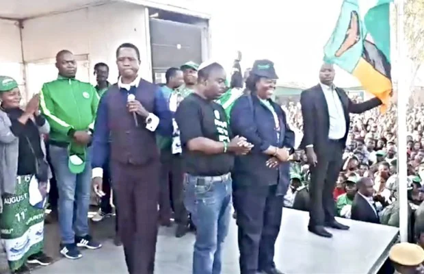 Lungu lashes at Kapata, Tamba for dividing PF