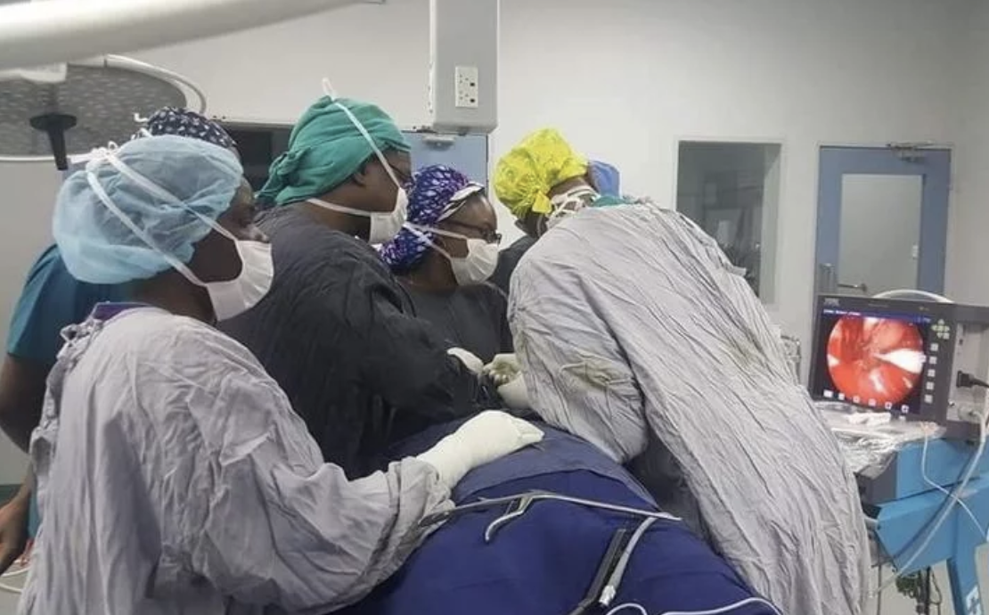 UTH Performs Medical Marvel and Removes Tumour From The Centre Of A Patients Brain