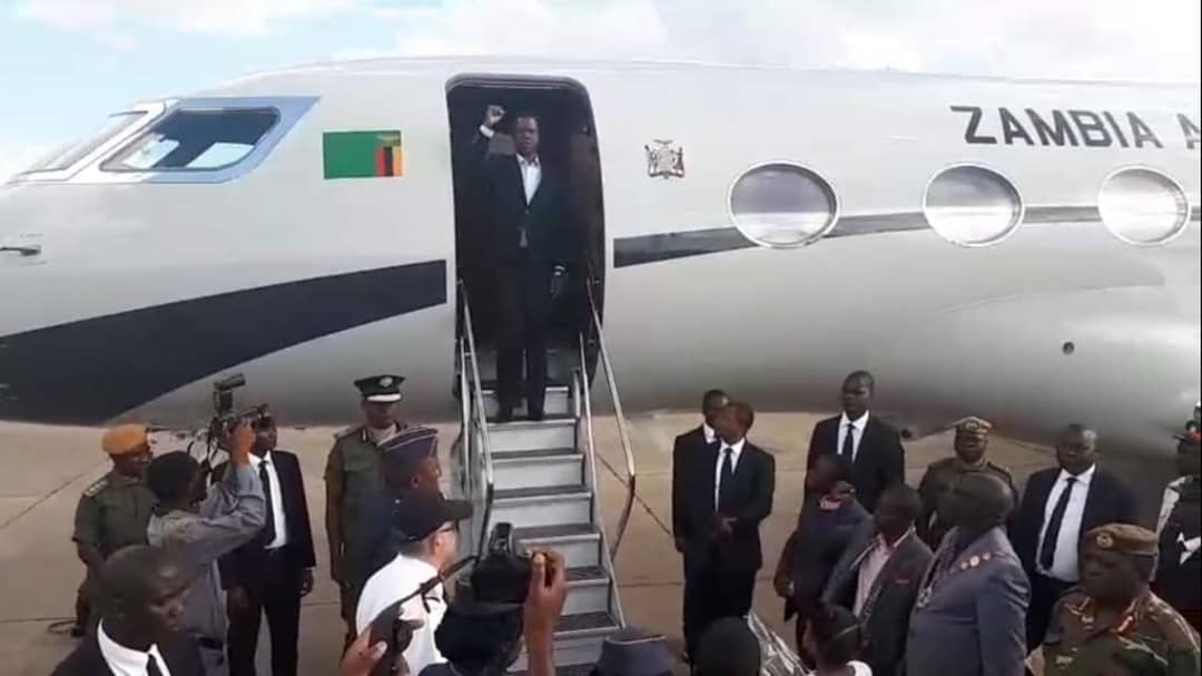 President Lungu Headed to Luapula For A 3 Day Working Visit 