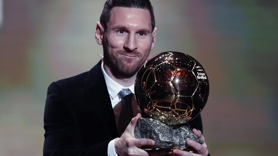 Lionel Messi: Barcelona forward wins Ballon d’Or for record sixth time