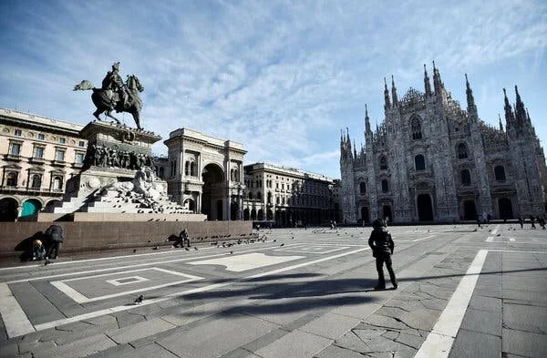 Italy Wakes Up To Life Under Lockdown 