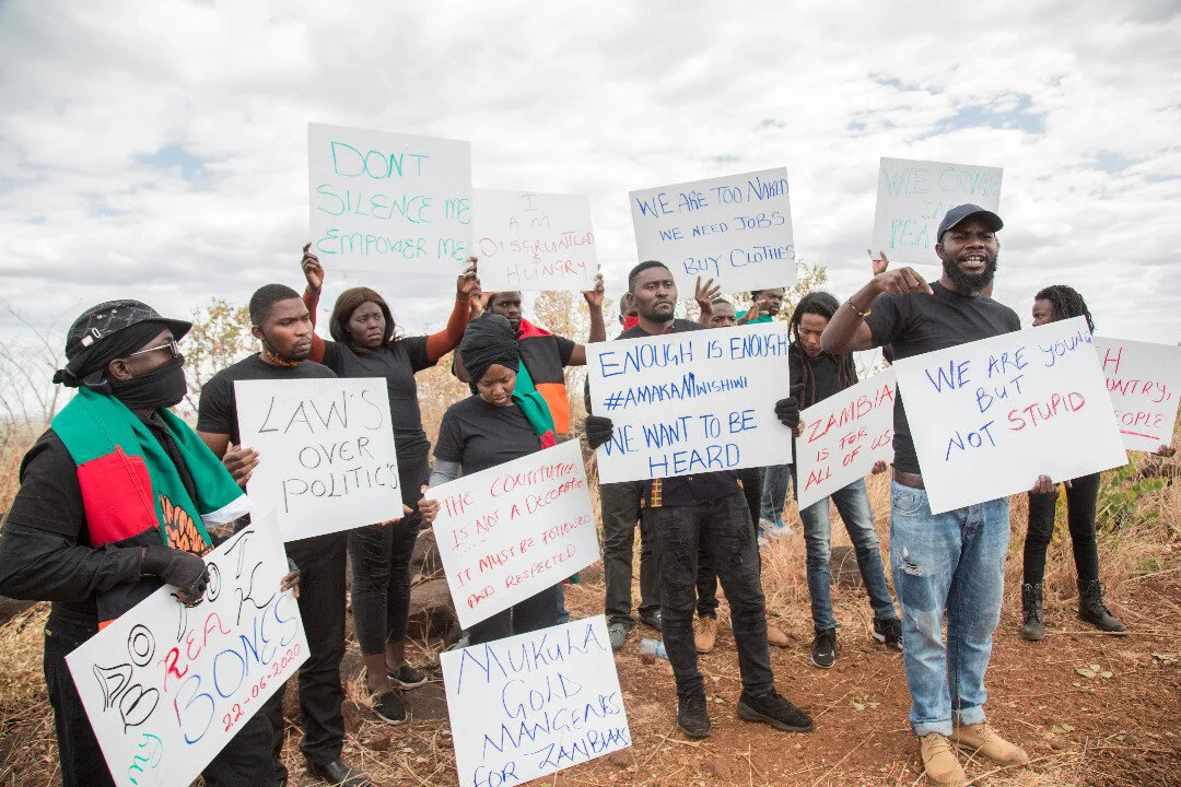 Audacious Zambian Protesters Outsmart The Police