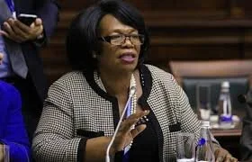  Nkandu Luo Disappointed in Sewage Work Construction 