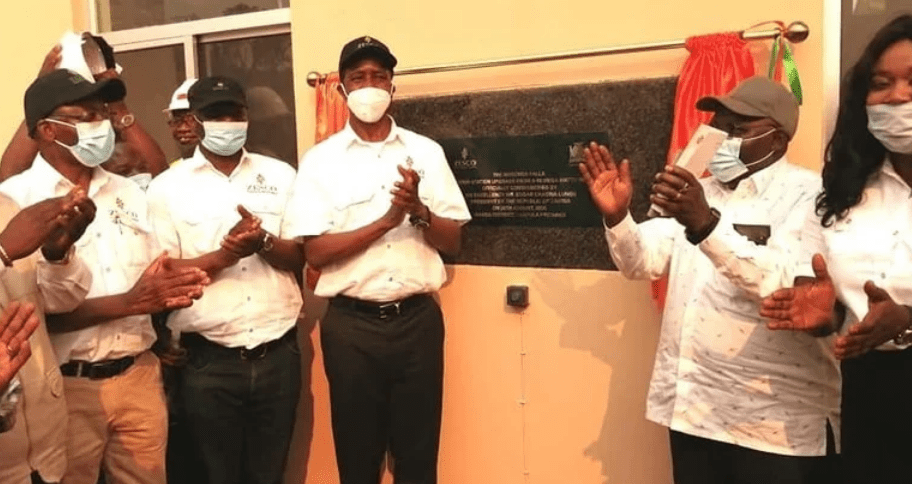 President Lungu Commissions Musonda Falls Power Station Upgrade