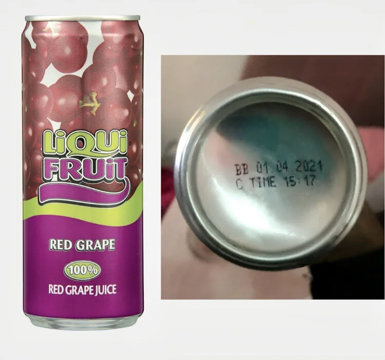 Be careful when consuming Liqui Fruit Red Grape-CCPC