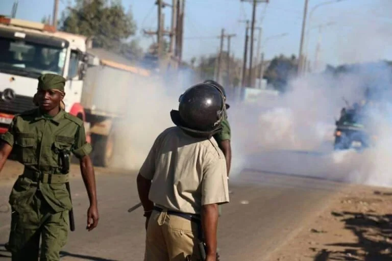 Police Confront Disgruntled Ex-Mopani Employees