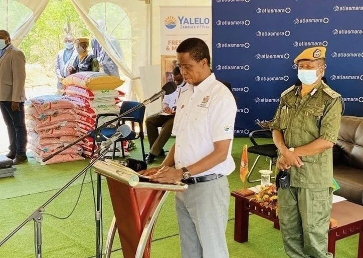 President Lungu Concerned With Increased Reports Of Fish Theft 