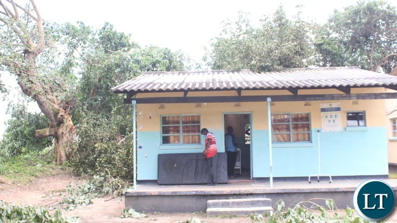 Storm Damages Maternity Wing In Milenge