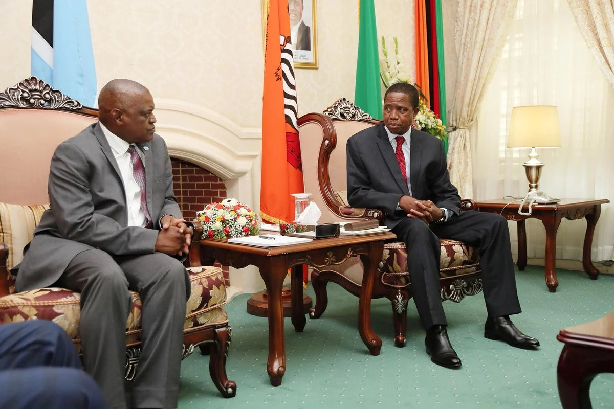 Lungu Tells Botswana President Zambia Will Hold Free And Fair Elections 