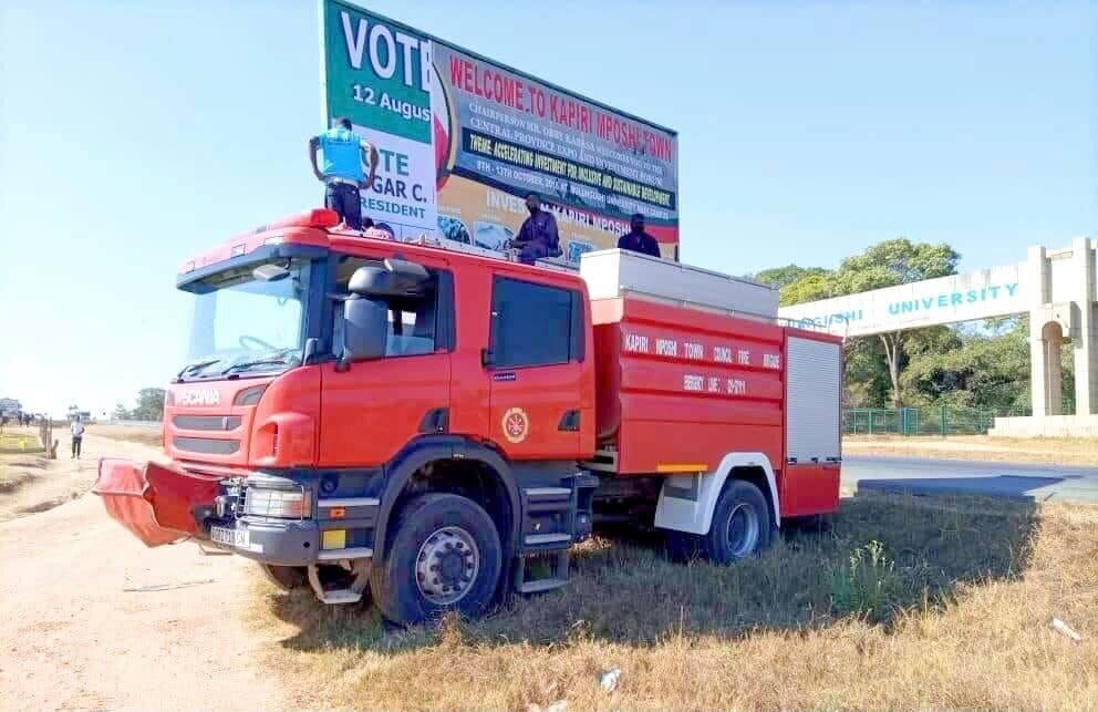 PF Uses $1 Million Fire Trucks On Campaign Trail