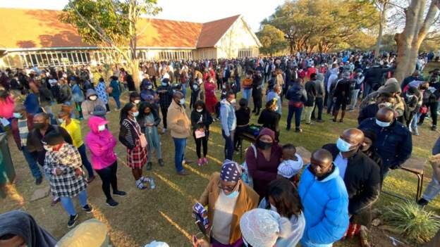 Voting Gets Underway, With Long Lines Across The Country