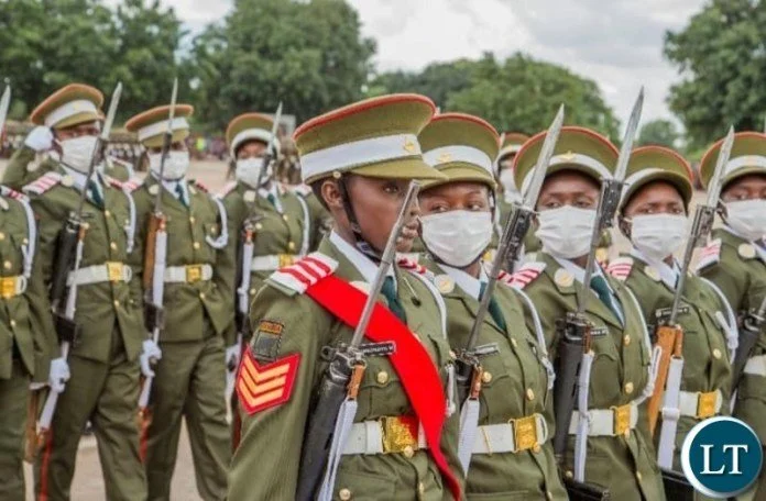 President Hakainde Hichilema Is Delighted With The Increase In Female Army Enrolments
