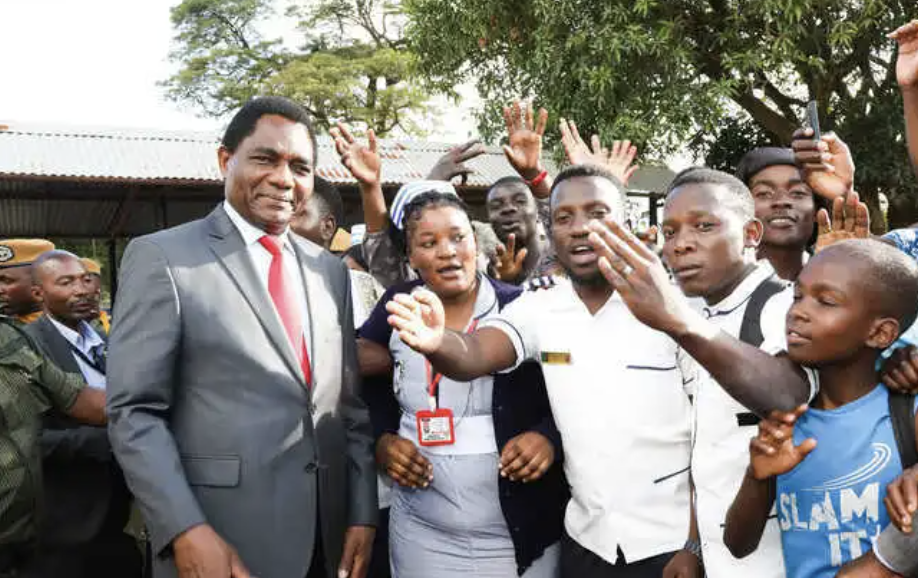 President Hichilema Guarantees Benefits to People of Masaiti Near Lusaka-Ndola Dual Carriageway