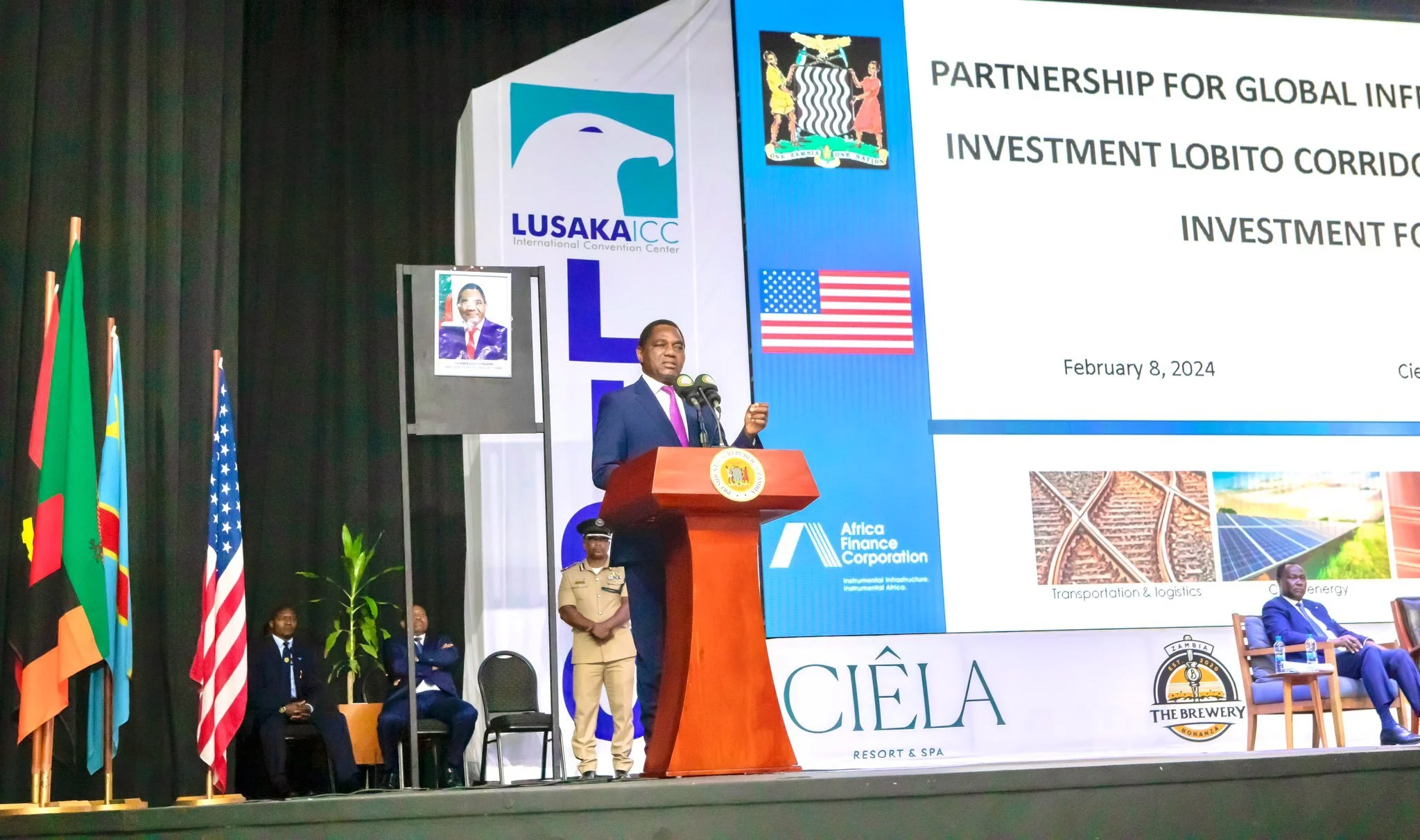 Lobito Corridor is “Once in a Lifetime” Opportunity, says President Hichilema