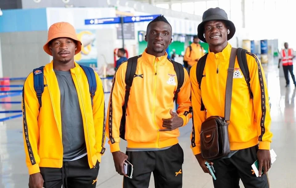 Chipolopolo Depart for Lilongwe