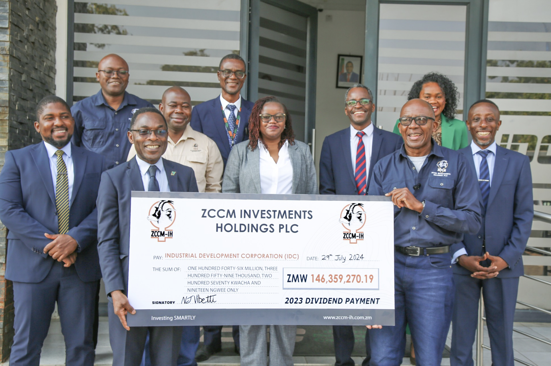 ZCCM records 14% increase in profit