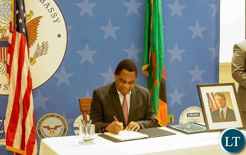 Zambia Pays Tribute to Former U.S. President Jimmy Carter