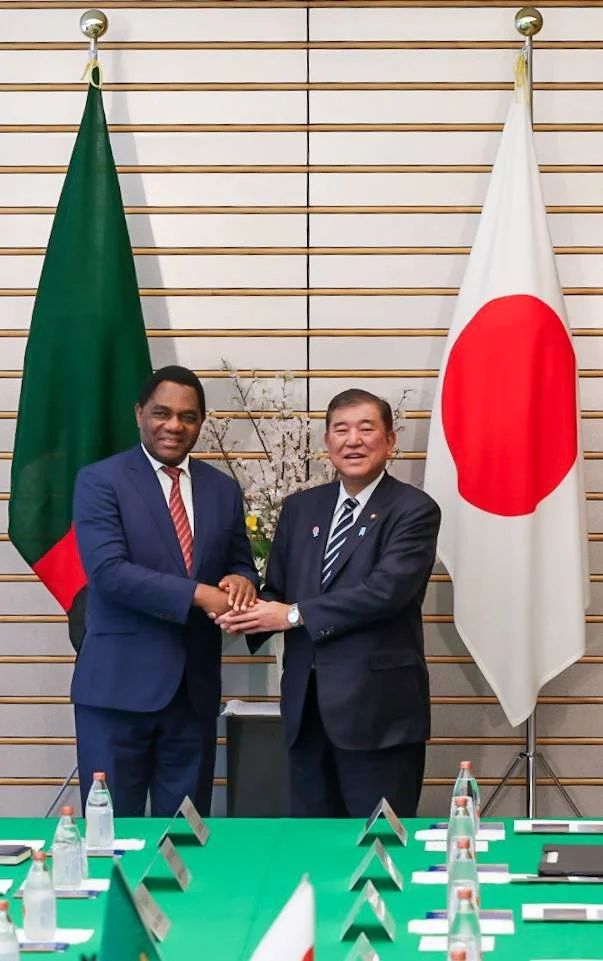 President Hichilema Boosts Investment and Strengthens Ties with Japan