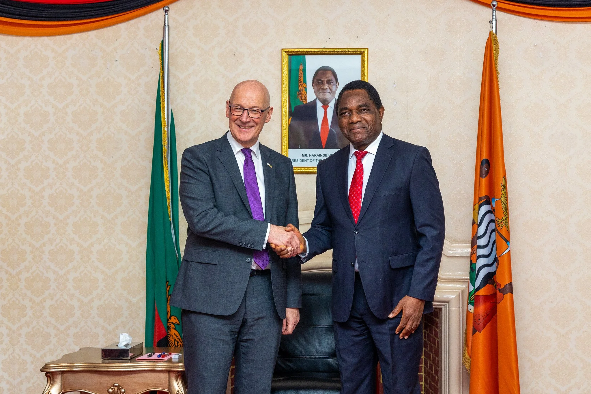 First Minister of Scotland Meets with President HH