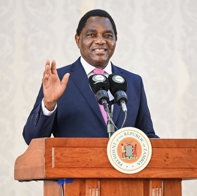 President Hichilema Sends Message for Advent 