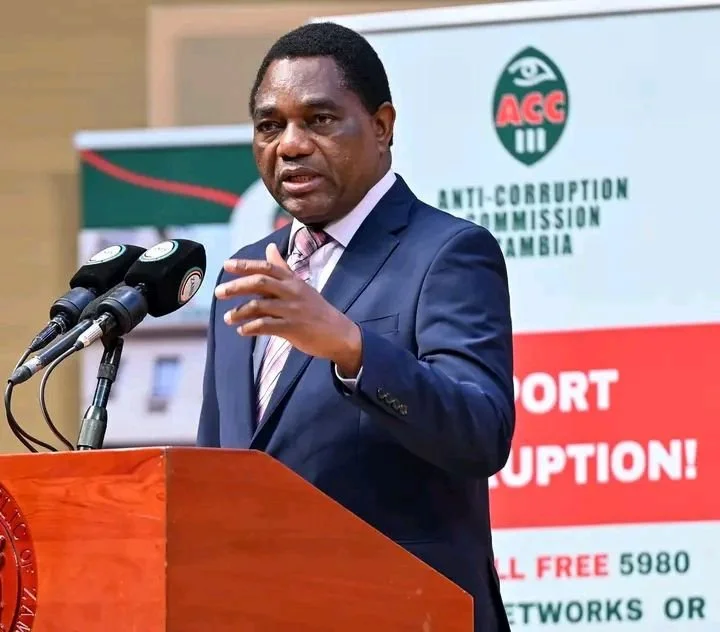President Hichilema Says Anti-Corruption Fight Bearing Fruit, Calls Youth Key Partners