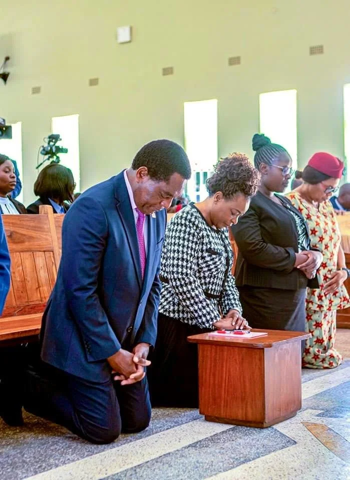 President Hichilema Fulfills Church Pledge